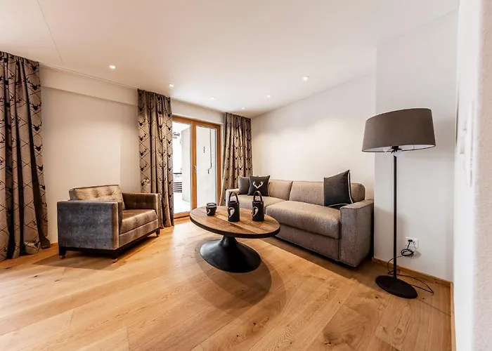 Unique Alpic Style In The Heart Of Apartment Davos