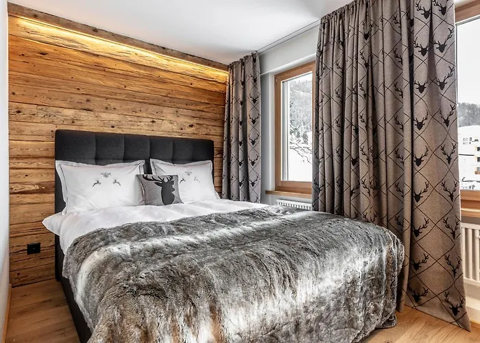 Unique Alpic Style In The Heart Of Apartamento Davos